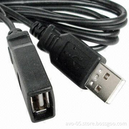 USB Male to USB Female Cable, 2.0 Version, Full Shield